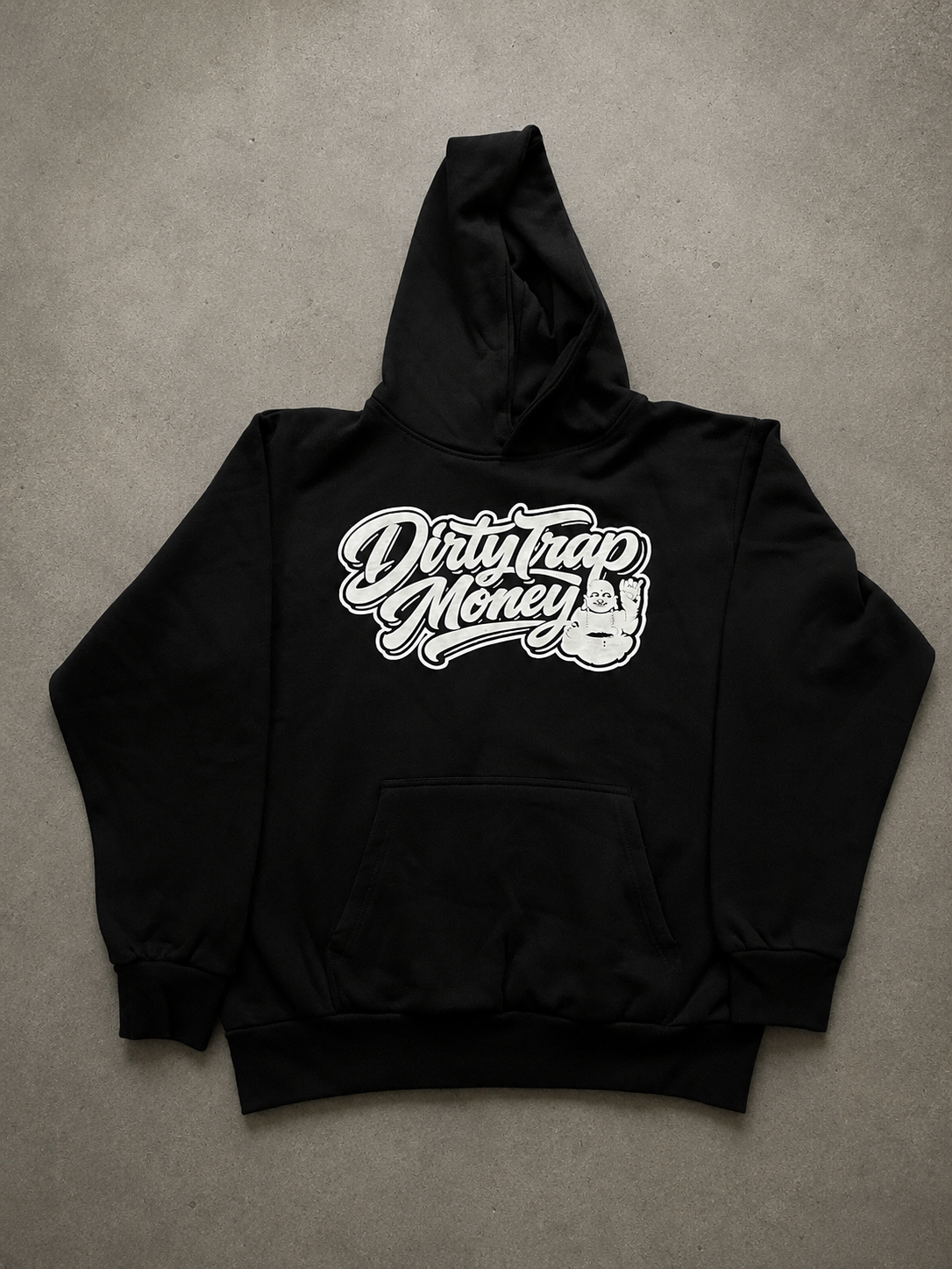DTM - Black Hoodie (Blue)