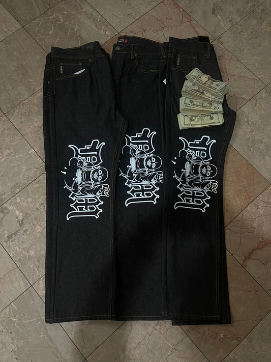 DTM - 501 Jeans (Charcoal Black)