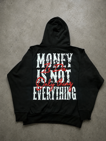 DTM - Black Hoodie (Red)