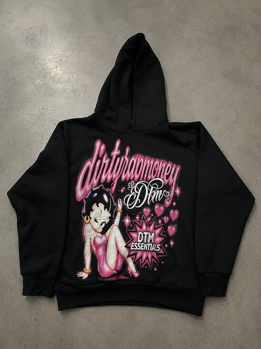 DTM - Betty Boop Black Hoodie