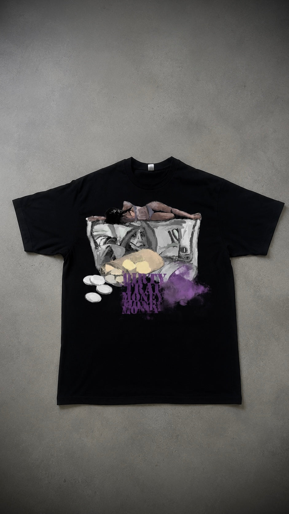 DTM - Black Tee