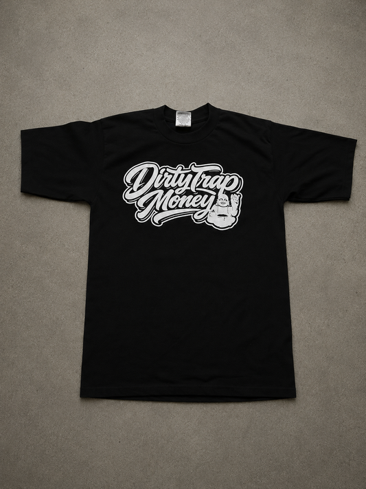 DTM - Black Tee (Red)