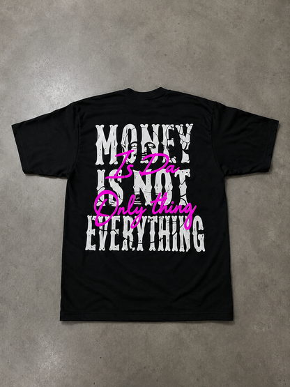 DTM - Black Tee -(Purple)